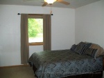 Roomy bedrooms